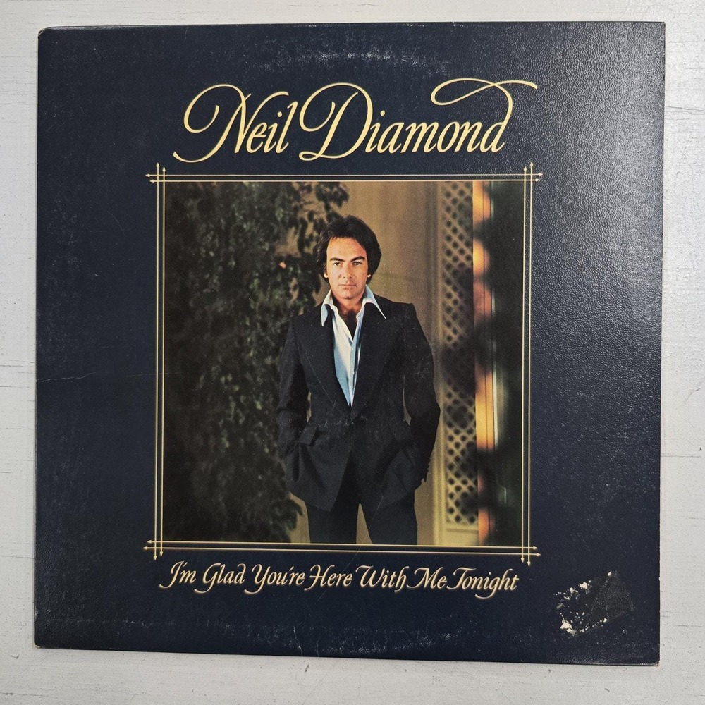 Neil Diamond - I'm Glad You're Here With Me Tonight LP VG+/VG+ Vintage Vinyl